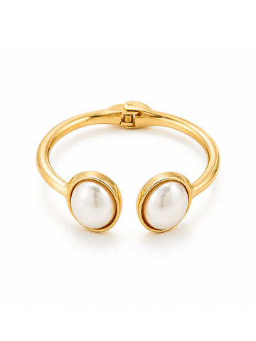 Bracelete Nácar Banhado em Ouro 18K