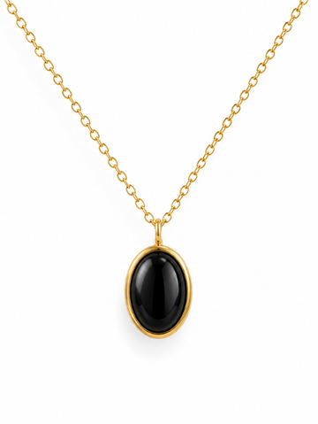 Colar Eclipse Ônix Negro