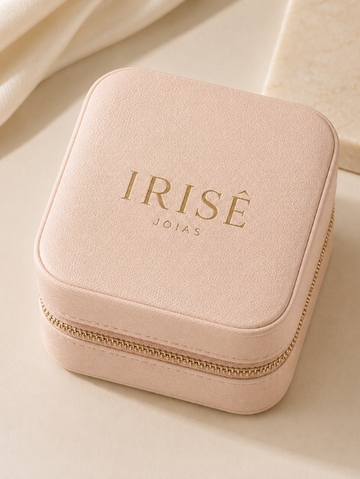Porta-Joias Irisê Estojo Compacto de Viagem